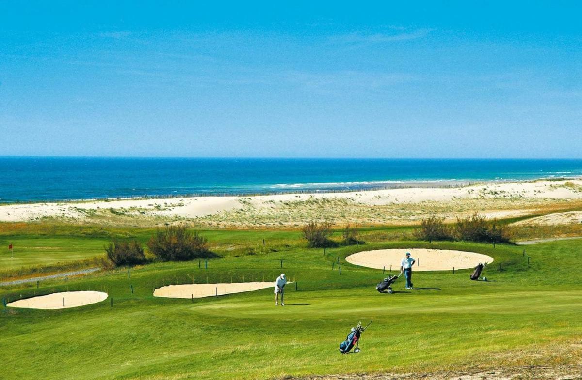 Apartamento L'APPART VUE GOLF Piscines Nature Océan A MOLIETS Exterior foto